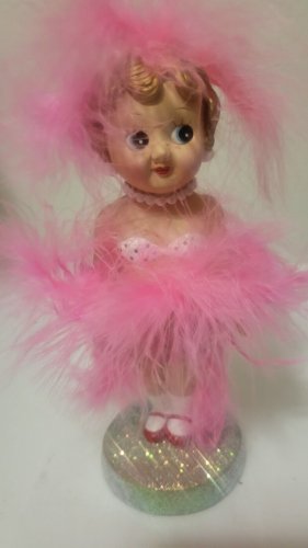 Vandor toys in the cupboard carnival doll bobber bobblehead 1997 vintage