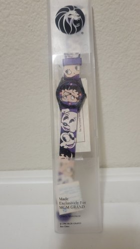 Betty Boop vintage watch 1996 MGM grand exclusive