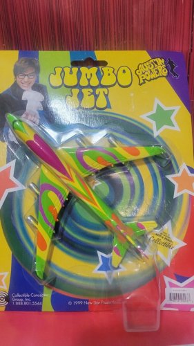 Austin powers Jumbo Jet plane collectibles vintage 1999