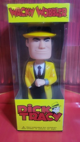 Dick Tracy funko wacky wobbler vintage bobblehead NIB