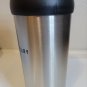 Swiss Military travel mug steel chrome beverage 16.9oz lid hot coffee