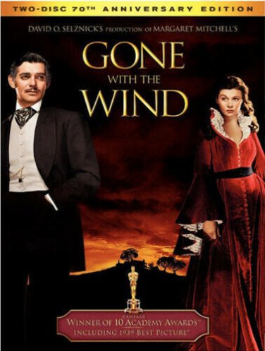 Gone With the Wind (DVD, 1939)