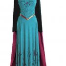 Anna Elsa Frozen Ladies Frozen Adult Costume Dress Female- SALE