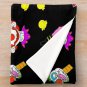Killer Klowns from Outer Space Throw Blanket