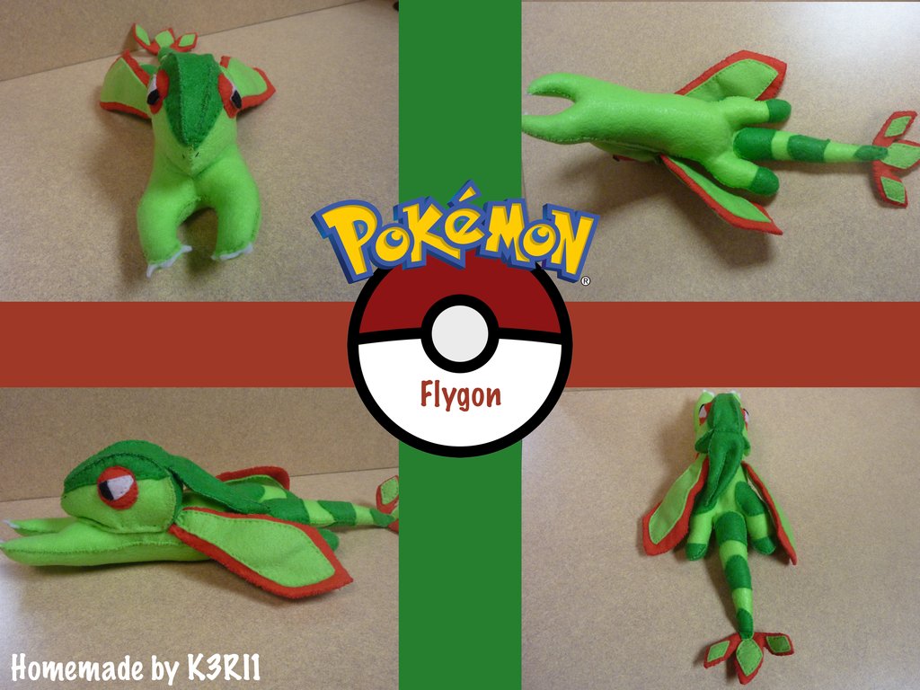 flygon pokemon plush