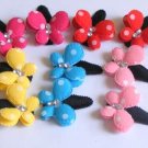 hair accessories clips for girls 12pairs/lot cute butterfly  a004