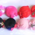 hair accessories clips for girls 12pairs/lot mini hat   a006