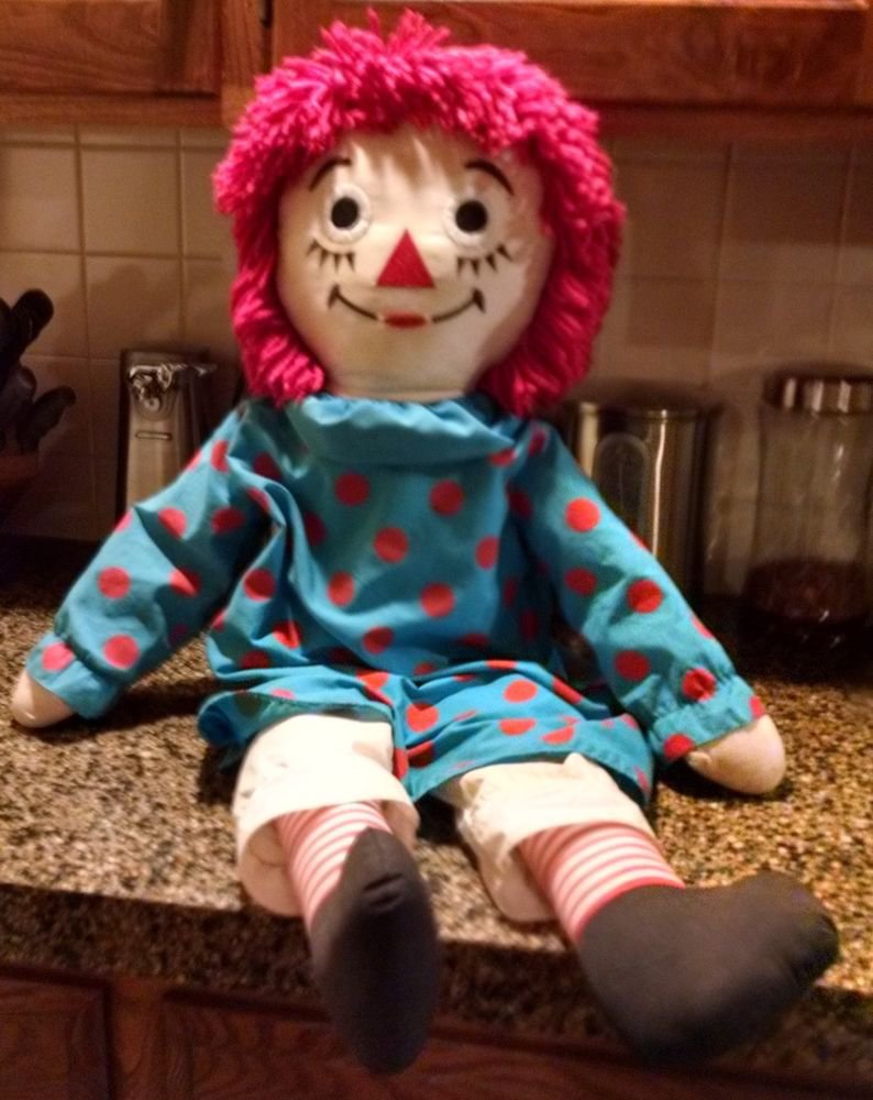 3 foot raggedy ann sales doll