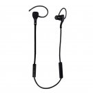 Lightweight BT-H06 Mini Bluetooth 3.0 EDR Stereo Sporty Earphone Black 1pcs