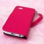 MPERO FLEX FLIP Wallet ID Pink Leather Cover Carrying Case for Apple iPhone 5 5S