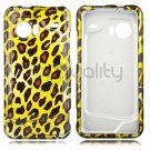 Yellow Leopard Design Hard Skin Cover Shell Case for HTC Droid Incredible