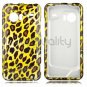 Yellow Leopard Design Hard Skin Cover Shell Case for HTC Droid Incredible