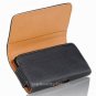 Luxmo INF Black Pebbled Leather Horizontal Pouch Holster Belt Clip Carrying Case