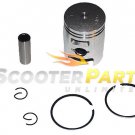 Piston Kit w Rings For 49cc 50cc Scooter Mopeds Kymco Dink New Dink G Dink 50 2T