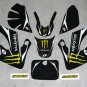 Dirt Pit Bike Fairing Plastic Decal Graphics Kit 125cc SSR SR125 A1 Auto Semi MM