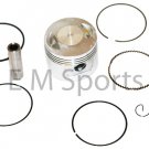 Chinese Dirt Pit Bike 150cc Piston Kit with Rings 62mm Engine Motor 162FMJ Parts