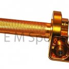 Dirt Pit Bike CNC Twist Throttle Control GOLD 50cc 70cc SUZUKI DR50 DRZ50 DRZ70