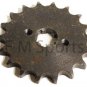 Chinese Atv Quad 18 Tooth Front Sprocket 49cc 50cc 90cc BAJA 49 50 90 BA50 Parts