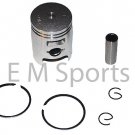 2 Stroke Chinese Scooter Moped Bike Motor Engine 39mm Piston Kit with Rings 50cc