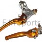 Dirt Pit Bike CNC Brake Clutch Lever Aluminum 50cc 70cc 90cc 110cc Parts GOLD