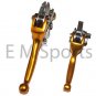Dirt Pit Bike CNC Brake Clutch Lever Aluminum 50cc 70cc 90cc 110cc Parts GOLD