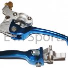 Dirt Pit Bike CNC Brake Clutch Lever Aluminum 125 138 140 150 200cc Parts BLUE