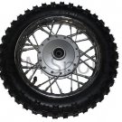 Dirt Pit Bike Front Wheel Tire Rim Brake Drum 70cc Parts For Suzuki DR-Z70