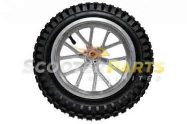 Tire Front Wheel Mini Pocket Dirt Bike 47cc 49cc 50cc COOLSER QG-50 RX1 Traxxis