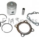 80cc Dirt Pit Bike Engine Motor Piston Kit w Rings For Yamaha PW80 2004-2006
