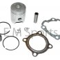 80cc Dirt Pit Bike Engine Motor Piston Kit w Rings For Yamaha PW80 1998-2003