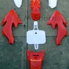 Dirt Pit Bike Fairing Body Shell Plastic WOLF MOTO WMX X70 W125 70cc 125cc Red