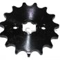 Chinese Atv Quad 15 Tooth Front Sprocket 125cc COOLSTER 3125B 3125R 3125X8 Parts
