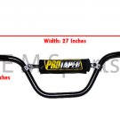 110cc Dirt Pit Bike Taper Cushion + Handle Bar Black For Kawasaki KLX110 DRZ110