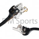 70cc Dirt Pit Bike CNC Brake Clutch Lever Aluminum Black For Honda CRF70 XR70