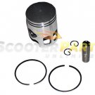 49cc 50cc Piston Kit w Rings Scooter Moped Adly Moto Jet Noble 50 Thunderbike