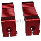Mini Pocket Bike Performance Alloy Aluminum Footpegs Foot pegs Red Cag Mx3