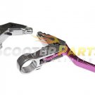 Alloy Brake Lever Purple For Gas Mini Pocket Dirt Bike 47cc 49cc COOLSTER QG-50