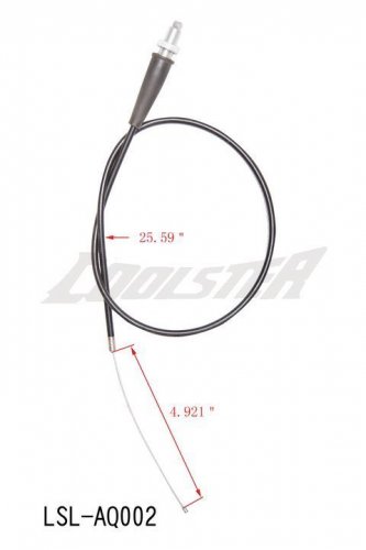 Dirt Pit Bike Throttle Cable 31" 110cc 125cc 138cc 140cc TAOTAO ROKETA BAJA SUNL