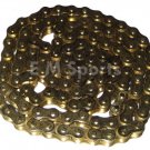 Gold Drive Chain Motor Parts For 90cc BAJA 90 BA90 CANYON 90-U CN90-U Atv Quad