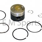 Gas Gy6 Dirt Pit Bike 50cc Engine Molybdenum Performance Piston Kit Rings 39mm