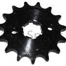 Dirt Pit Bike Parts 15 Tooth Front Sprocket 420 Chain 17mm 50cc 70cc 90cc 110cc