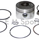 Dirt Pit Bike Parts Engine Motor Cylinder Piston Kit Rings 125cc 52.4mm 14mm