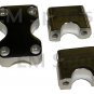 Dirt Pit Bike 7/8" Handle Clamp Riser Attachment 70cc 90cc 110cc Parts Silver