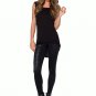 Geometric pattern bronzing fashion black leggings