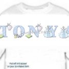 T-shirt, Your Name in CINDERELLA, slipper, pillow - (Adult xxLg)