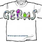 T-Shirt, Your NAME in GERMS, eeeewww - (Adult 4xLg - 5xLg)
