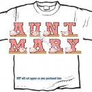 T-shirt Your Name in PIG PEN, pink, oink - (adult 3xlg)