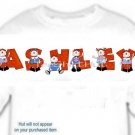 T-shirt, Your Name in  RAGGEDY DOLL - (youth & Adult Sm - xLg)