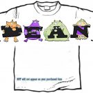 T-shirt, Your Name in the BOOGIE MONSTERS - (adult 3xlg)