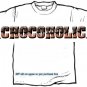 T-shirt, Your Name in CHOCOLATE - chocoholic - (Adult 4xLg - 5xLg)